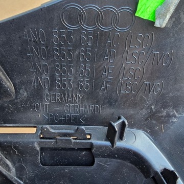 фото thumb №9, Audi a8 s8 4n0 d5 рестайлинг s-line 21- бампер решётка радиатора решётка перед чёрный / чёрный