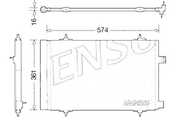 фото thumb №2, Denso радиаторов кондиционера з осушитель citroe