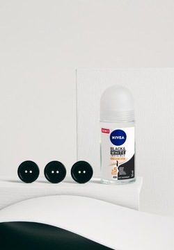 Антиперспирант в черно -белого цвета Nivea