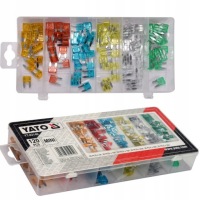 фото thumb №1, Yato набір запобіжників mini 120 sztuk płytkowe