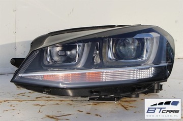 фото thumb №12, Vw golf 7 vii перед la7w капот крылья бампер pas переднее лампы усилитель