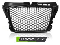 фото thumb №2, Решётка радиатора решётка радиатора sport чёрный блеск do audi a3 08-12