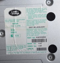 Чейнджер считыватель dvd модуль bluetooth land rover discovery 3 3 xqe500060 Оригинал, фото thumb