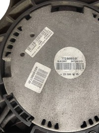 фото thumb №6, Вентилятор радіатора mercedes-benz електричний 2215000493