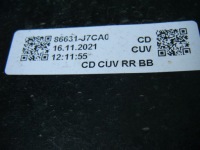 Kia xceed x-ceed балка бампера задній 86631-j7ca0 Доставка, фото thumb