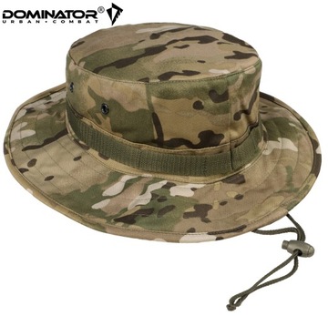 Польская военная шапка DOMINATOR BOONIE из хлопка Rip-Stop MC CAMO L