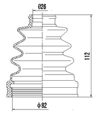 фото thumb №2, Захист шарнір внутрішнього dodge ram 1500 2006-
