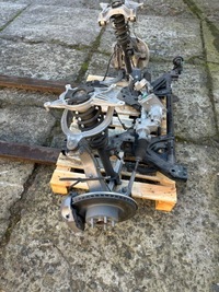 фото thumb №9, Tesla y 2023 подрамник перед рычаги поворотный кулак суппорты трансмиссия рулевая