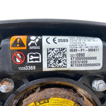 фото thumb №8, Chevrolet camaro 2015 подушка безопасности подушка безопасности руль