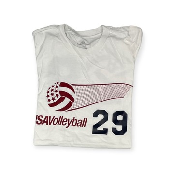 Мужская белая футболка ADIDAS VOLLEYBALL 29 M
