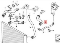 фото thumb №8, Bmw m5 e60 wąż підвідний do системи охолодження 11537836569 oem