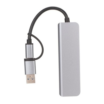 Hub USB 3.0 5 w 1 3 karty pamięci USB Porty kart