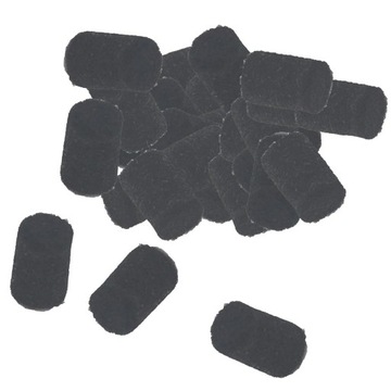 Części naprawcze filcu saksofonowego do saksofonu sopranowego altowego tenorowego Black_30pcs