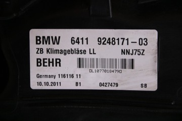 фото thumb №12, Bmw f01 f06 f10 f11 отопитель комплектная воздуходувка европа 9202574 9248171