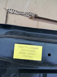 фото thumb №6, Pas задній dacia logan 6001549868