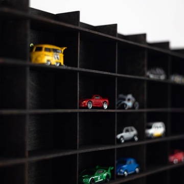 Деревянная модульная полка для пружин модели Hot Wheels