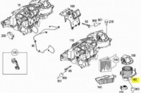 фото thumb №8, Mercedes benz slk r171 двигун вентилятор обігрівача салону a1718350104 rhd