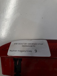 фото thumb №5, Vw golf vii свет стоп 5k0945087d