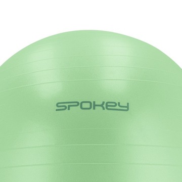 Гимнастический мяч с насосом Spokey FITBALL 75 см с системой защиты от разрывов