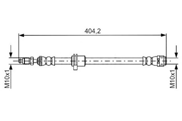 фото thumb №2, Bosch шланг гальмівний 1987481679