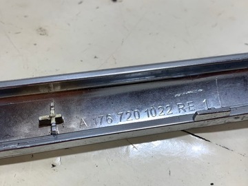 фото thumb №11, Планка декоративна двері хром лівий перед w176