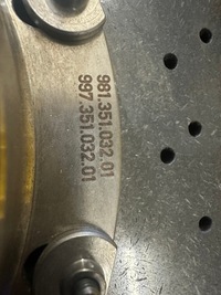 фото thumb №10, Диск тормозные диски тормозные ceramika porsche boxter 718 gw ideał 20 tyś km