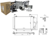 фото thumb №1, Конденсатор радиатор кондиционера nissens 884608740
