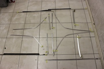 фото thumb №9, Планка скло двері комплект хром w123 sedan