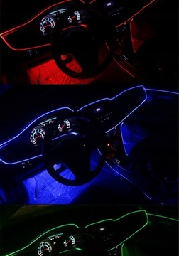 фото thumb №4, 1m оптоволокно el wire led стрічка стрічка фоновий