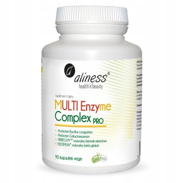 Мультиэнзимный комплекс Aliness PRO x 90 растительных капсул