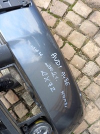 фото thumb №6, Бампер перед audi a4 b6 02-05 омивачі балка оригінал