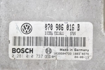 фото thumb №7, Блок управления компьютер двигателя 070906016b vw phaeton 5.0 tdi 313 km 02-08