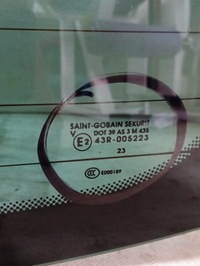 фото thumb №2, Стекло задняя renault grand scenic 2009- as3- тонированная