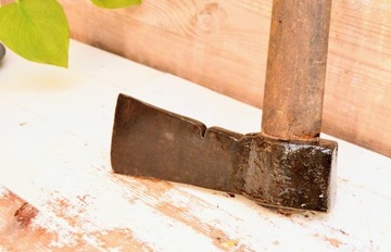 Oryg. Stary kuty topór toporek siekiera 1,9 kg
