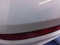 фото thumb №6, Audi q7 4l бампер задняя s-line pdc lr9a