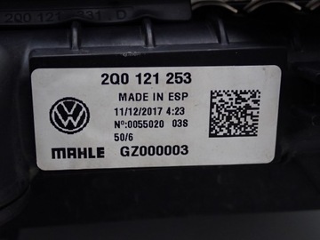 фото thumb №11, Комплект радиатор вентилятор европа vw volkswagen polo vi 2g 1.0i 18r