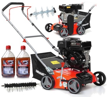 Аэратор-скарификатор Hortmasz HWS 350 40см + МАСЛО