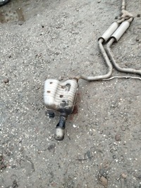 фото thumb №11, Вихлоп труба гасник audi a6 c6 2.0 tdi 4f0253411m