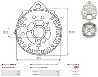 фото thumb №3, Brand new as-pl генератор s.r.e. кронштейн