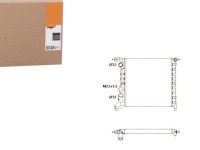 Купить Nrf радиатор воды renault clio 1 1.2 b/c/s57a. b, фото thumb