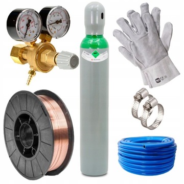 Сварочный аппарат MIGOMAT Spartus EasyMIG 215 + сварочный комплект с ПОЛНЫМ цилиндром +
