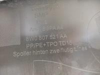 фото thumb №9, Audi a4 b9 рестайлинг s-line 8w0 диффузор спойлер зад