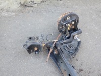 Балка вісь  підвіска задній задня комплектна гальмівні барабани renault clio iv 4 Оригінал, фото thumb