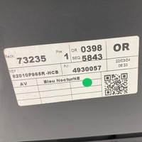 фото thumb №15, Новый оригинальный номер бампер перед 6 pdc renault scenic ev e-tech 62010p965r