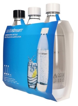 НАБОР ИЗ 3 БУТЫЛОК БУТЫЛКИ 3 БУТЫЛКИ ДЛЯ ВОДЫ ОБЪЕМОМ 1 Л SodaStream Fuse СМЕШАЙТЕ ЦВЕТА