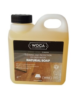 WOCA DENMARK SOAP mydło do podłóg olejowanych 1L