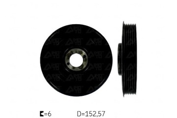 фото thumb №2, Колесо ременное вала citroen c5 i break 2.0 hdi derhy