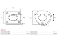 фото thumb №2, Набір ремонтний, генератор as-pl abep3001