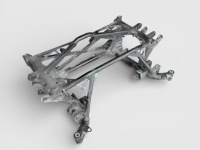 Aston martin db9 6.0 v12 05-07r підрамник задні рама заднього підвіска oem Недорого, фото thumb