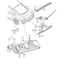 фото thumb №13, Свет номерного знака регистрационный vag volkswagen